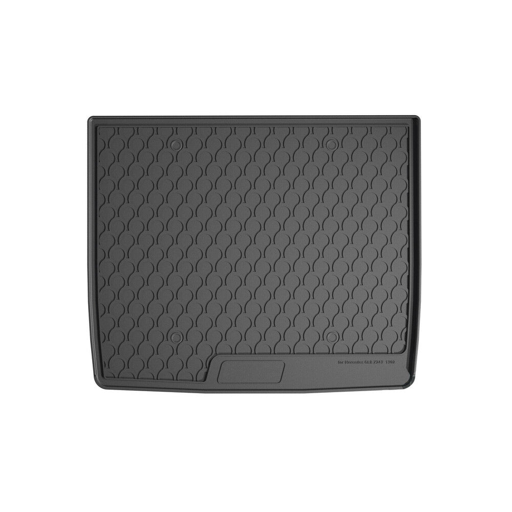 25510 - Vasca baule su misura in gomma sintetica - compatibile per Mercedes GLB (11/19>) baule alto