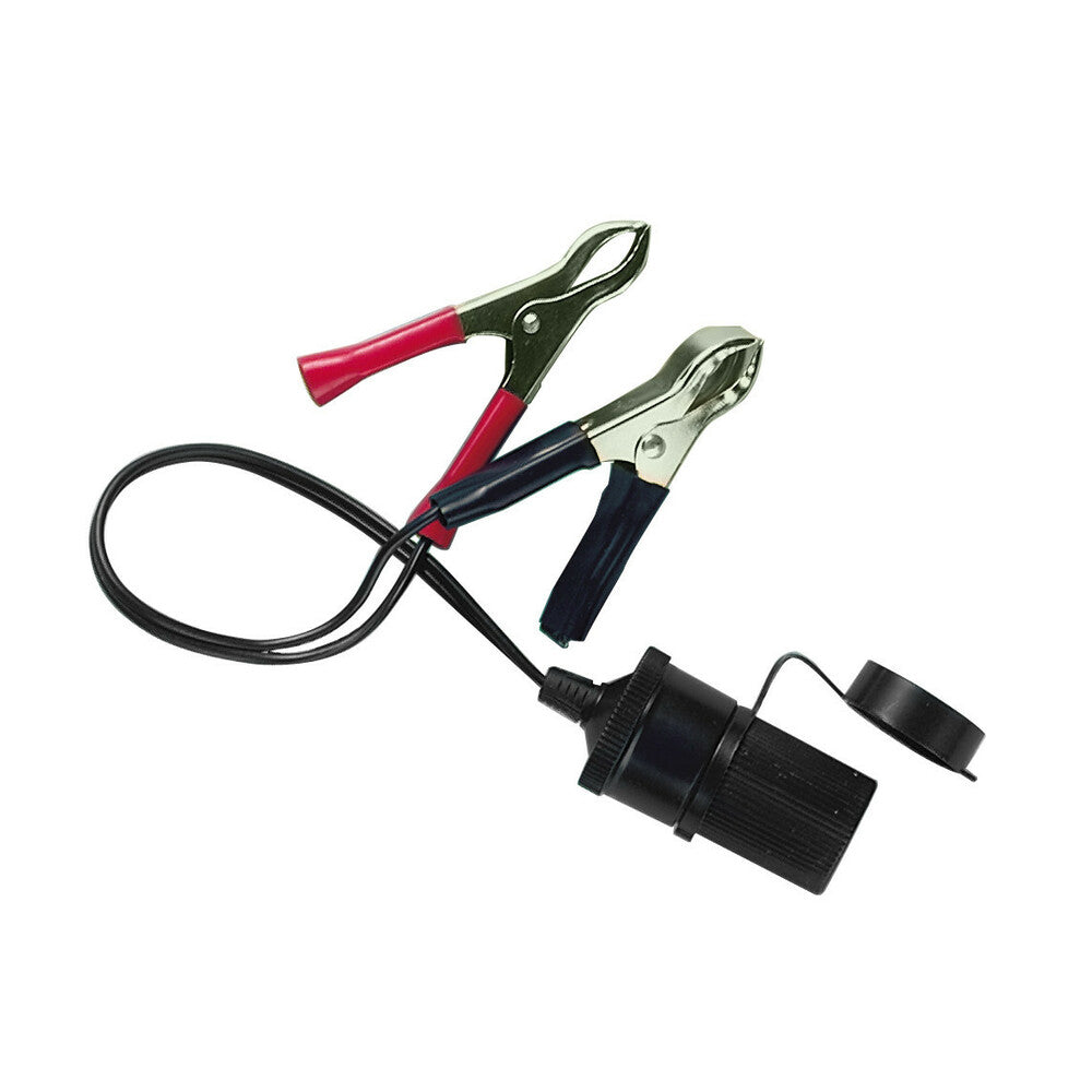 39057 - Presa corrente con clips batteria 12/24V