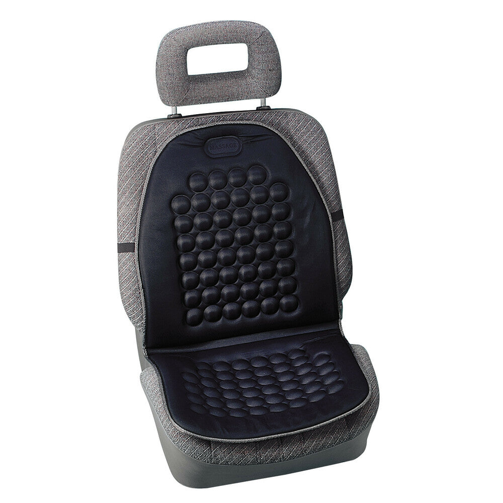 54389 - Massage, schienale magnetico massaggiante - Nero