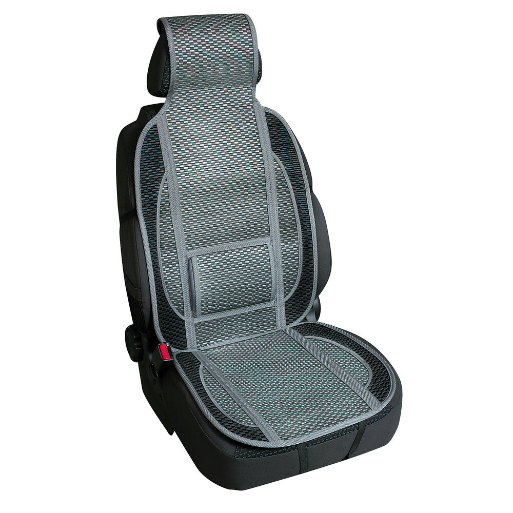54448 - Fresco-Sport, schienale estivo in fibra naturale di bambù - Grigio