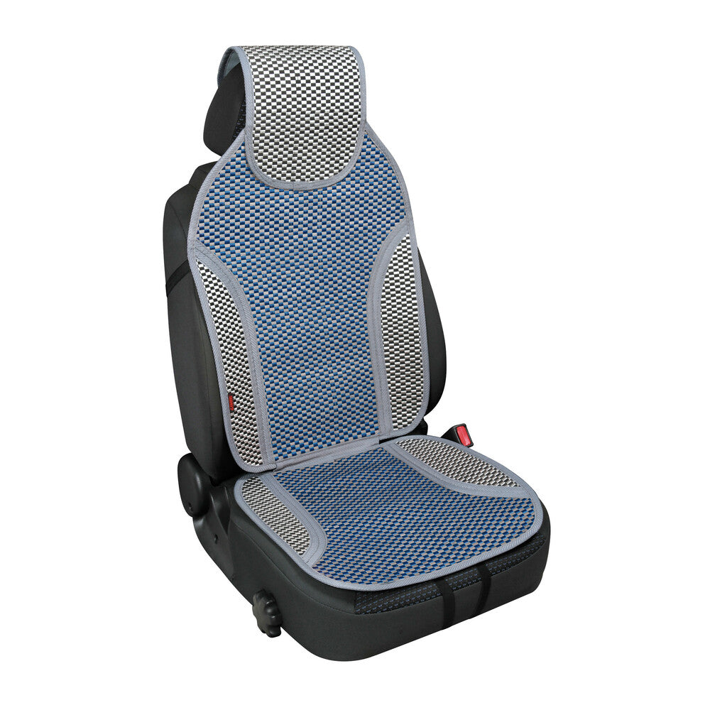 54466 - Fashion-Fresh, schienale estivo in fibra naturale di bambù - Cielo