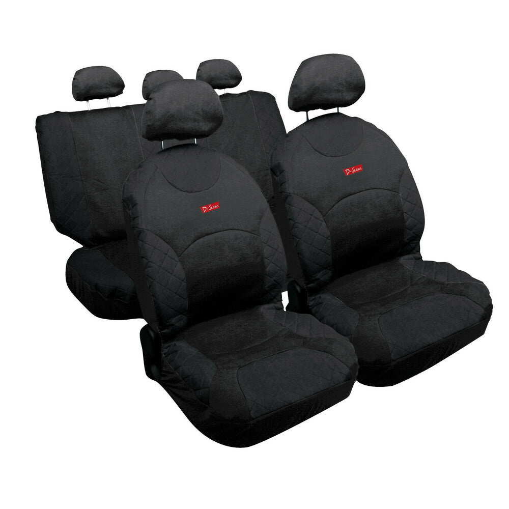 54809 - Drive Jeans, set coprisedili - Nero