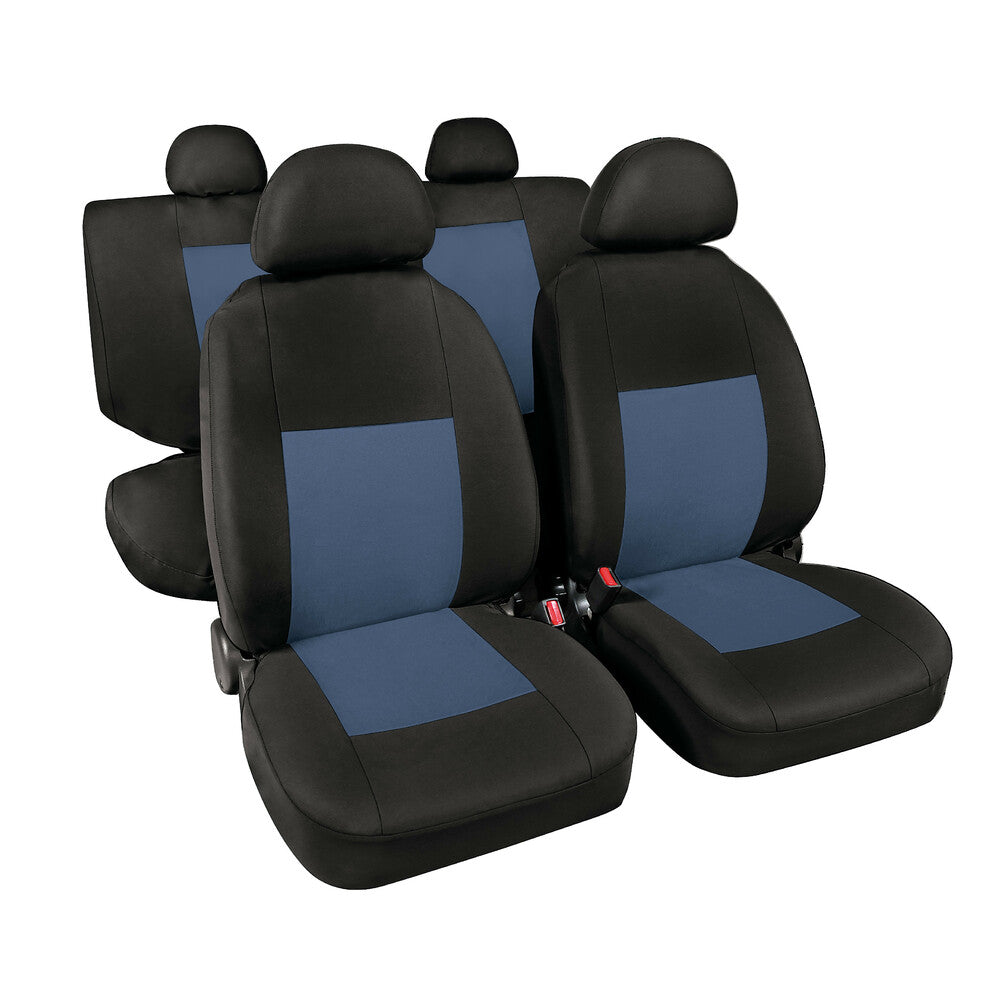 54993 - Classic, set fodere coordinate in jacquard - Avio/Nero