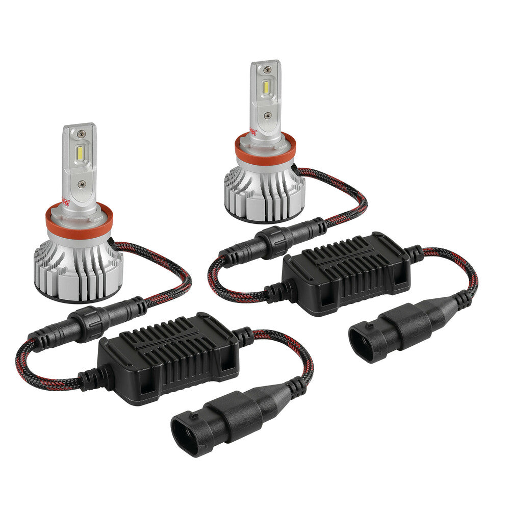 57779 - 9-32V Halo Led Serie 7 Compact - (H8-H9-H11-H16) - 36W - PGJ19-X - 2 pz - Scatola
