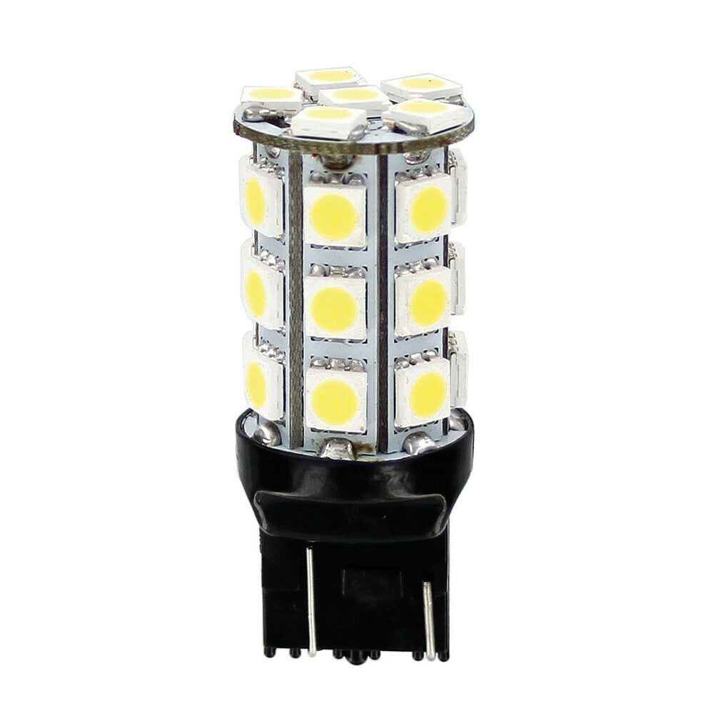 57937 - 12V Hyper-Led 81 - 27 SMD x 3 chips - (W21/5W) - W3x16q - 1 pz - D/Blister - Bianco
