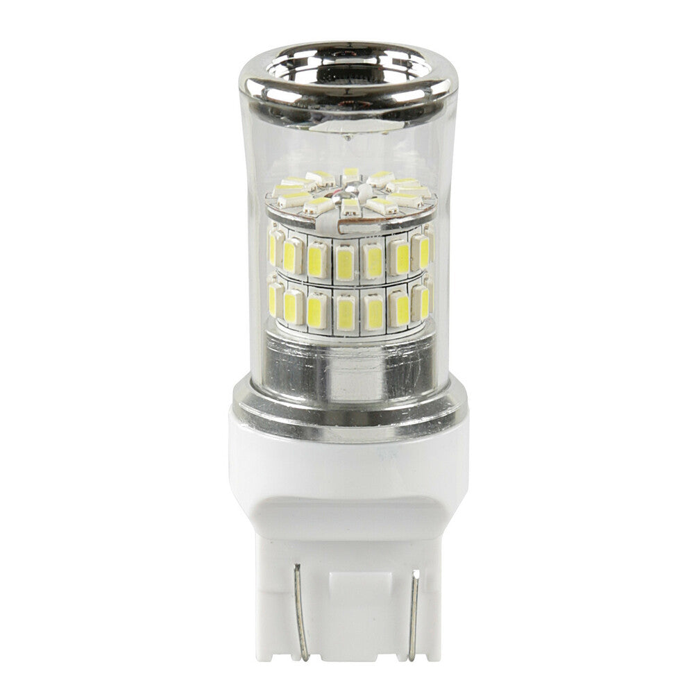 57938 - 12V Mega-Led 48 - 48 SMD x 1 chip - (W21/5W) - W3x16q - 1 pz - D/Blister - Bianco - Doppia polarità
