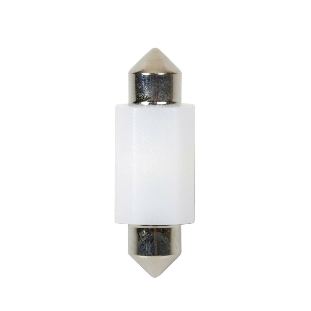 58126 - 9/32V Led Series - 3 SMD x 1 chip - (C5W-C10W) - 12x36 mm - SV8,5-8 - 1 pz - D/Blister - Bianco - Doppia polarità - Resistenza incorporata