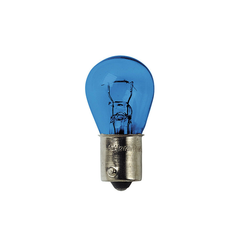 58316 - 12V Lampada 1 filamento Blu-Xe - (P21W) - 21W - BA15s - 2 pz - D/Blister