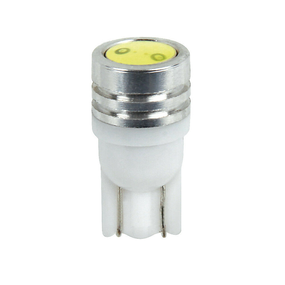 58453 - 12V Mega-Led 2 - 2 super chips - (T10) - W2,1x9,5d - 2 pz - D/Blister - Bianco - Doppia polarità