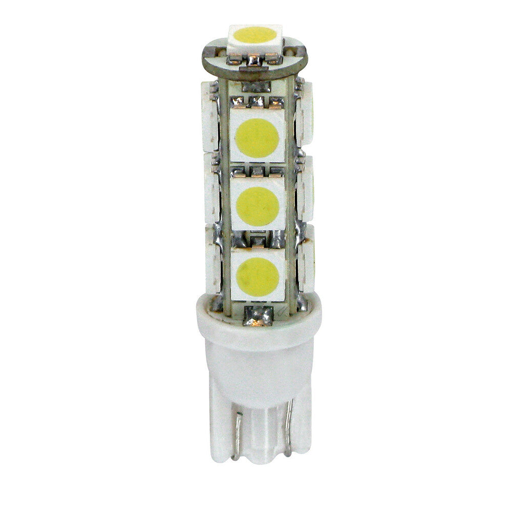 58456 - 12V Hyper-Led 39 - 13 SMD x 3 chips - (T10) - W2,1x9,5d - 2 pz - D/Blister - Bianco - Doppia polarità