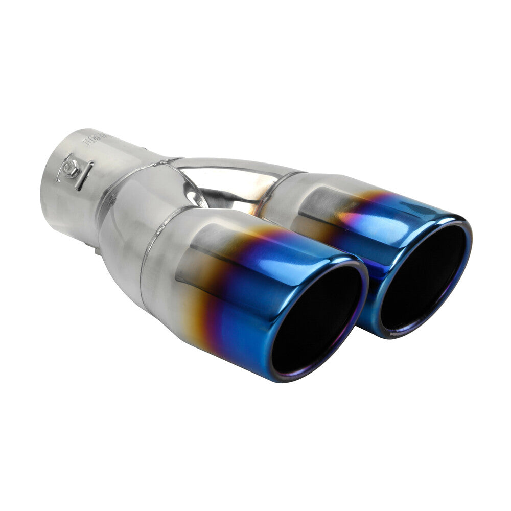 60125 - TS-73, terminale di scarico - Blu - Ø 37-60 mm