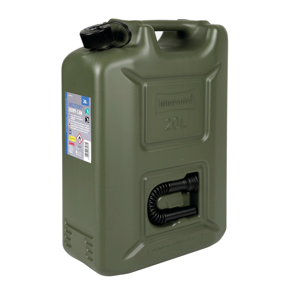 66976 - Tanica carburante in polietilene, modello militare - 20 L