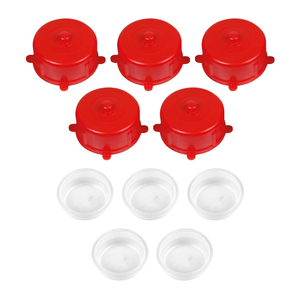 66998 - Set 5 tappi e sottotappi per taniche in plastica