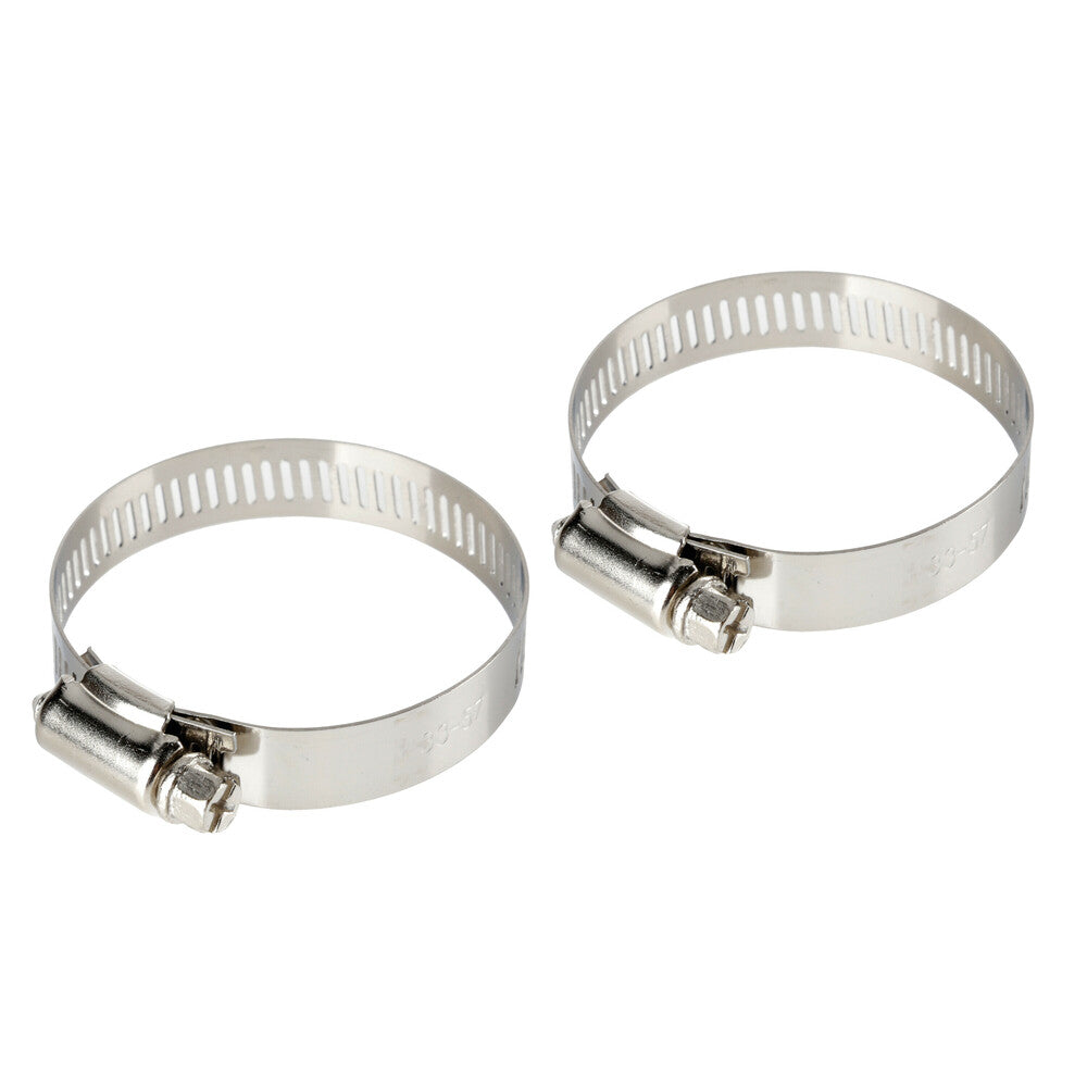69935 - Fascette stringitubo in acciaio inox - set 2 pz - ↔ 12 mm - Ø 33-57 mm