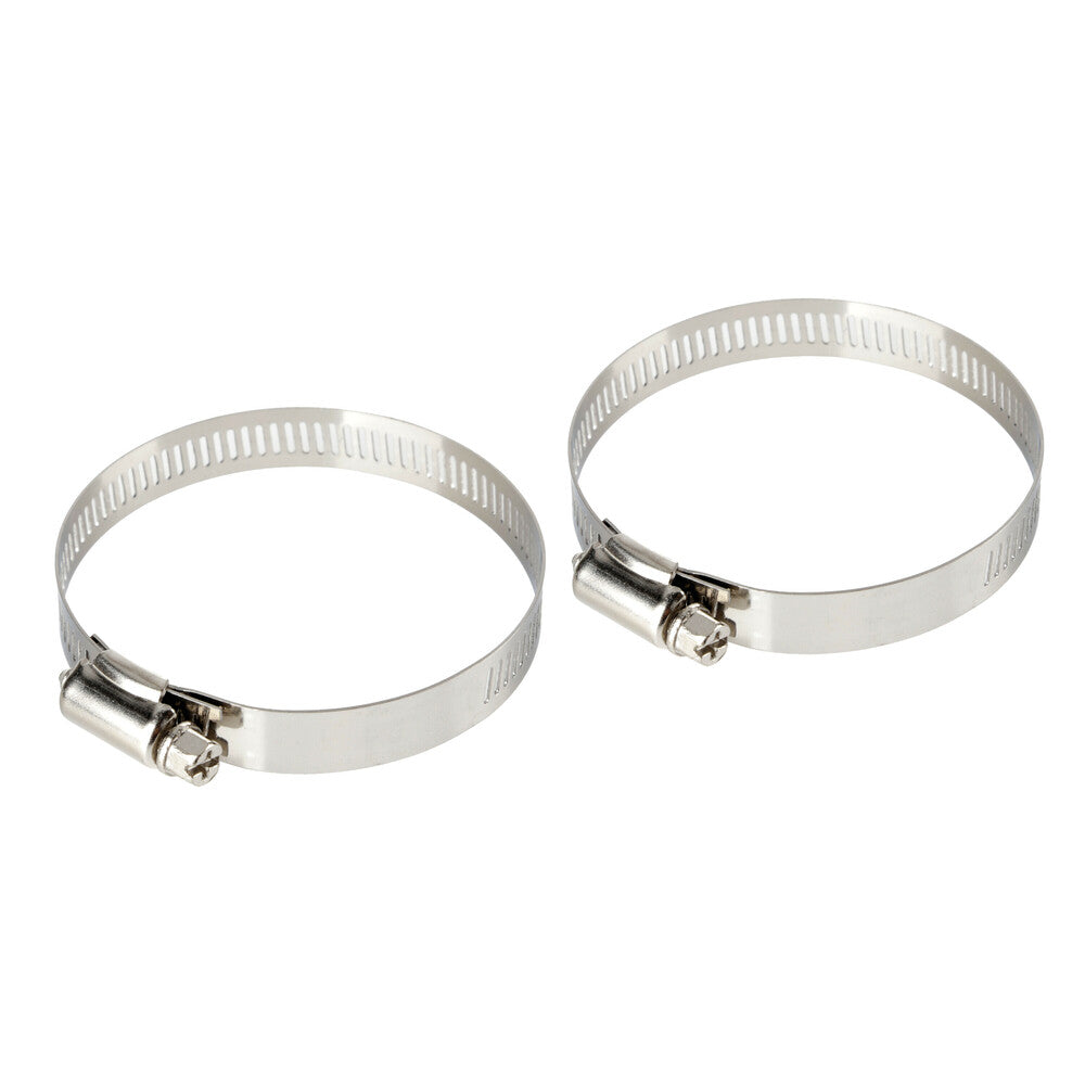 69936 - Fascette stringitubo in acciaio inox - set 2 pz - ↔ 12 mm - Ø 52-76 mm