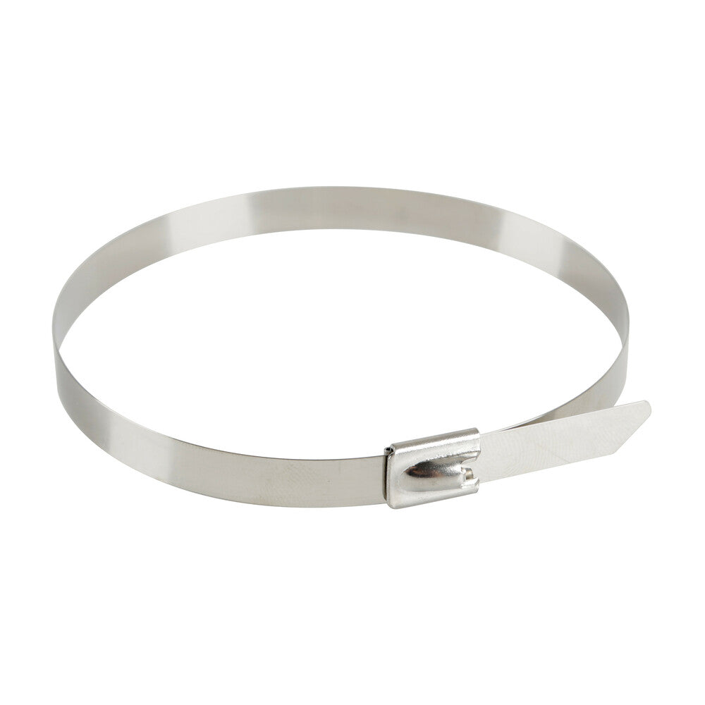 69989 - Fascette in acciaio inox, set 20 pz - 7,9x300 mm