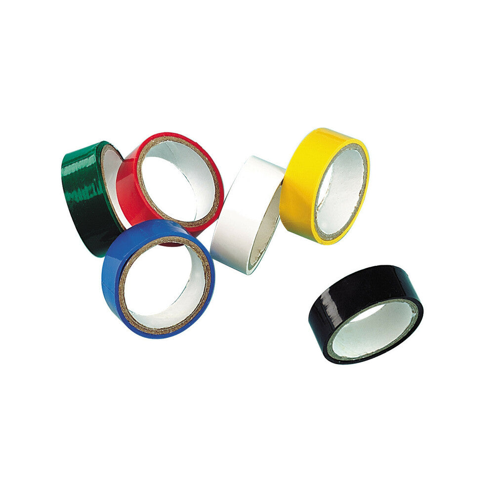70026 - Nastri adesivi isolanti in pvc standard, set 6 pz