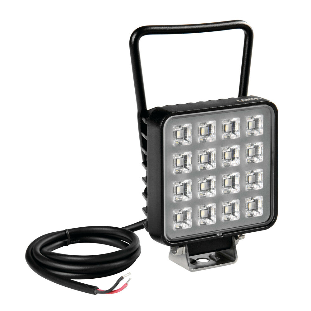 72193 - WL-28, faro ausiliario a 16 Led - 10/30V - Bianco