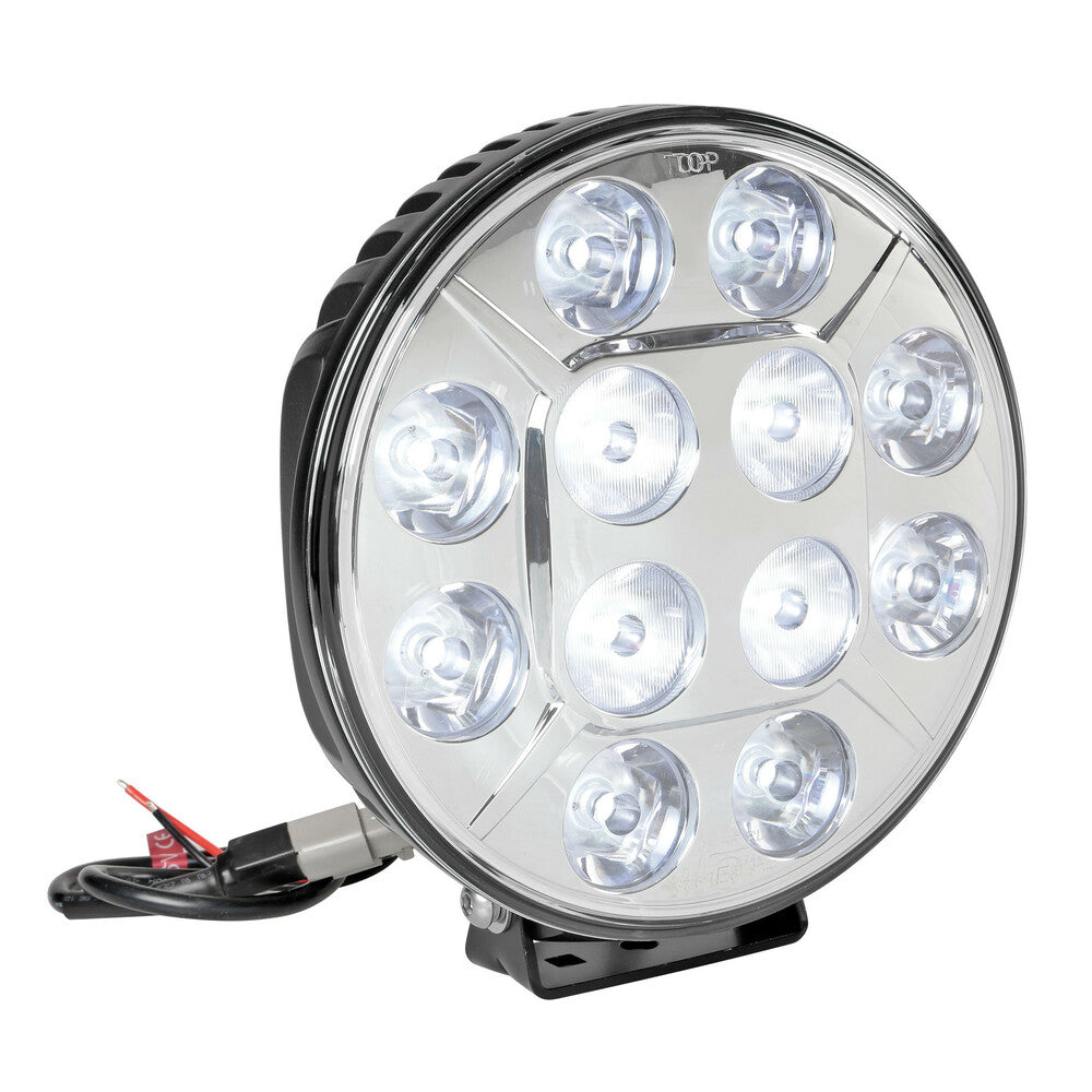 72248 - Orion, proiettore supplementare a 12 Led - 9/36V - Ø 215 mm - Cromo