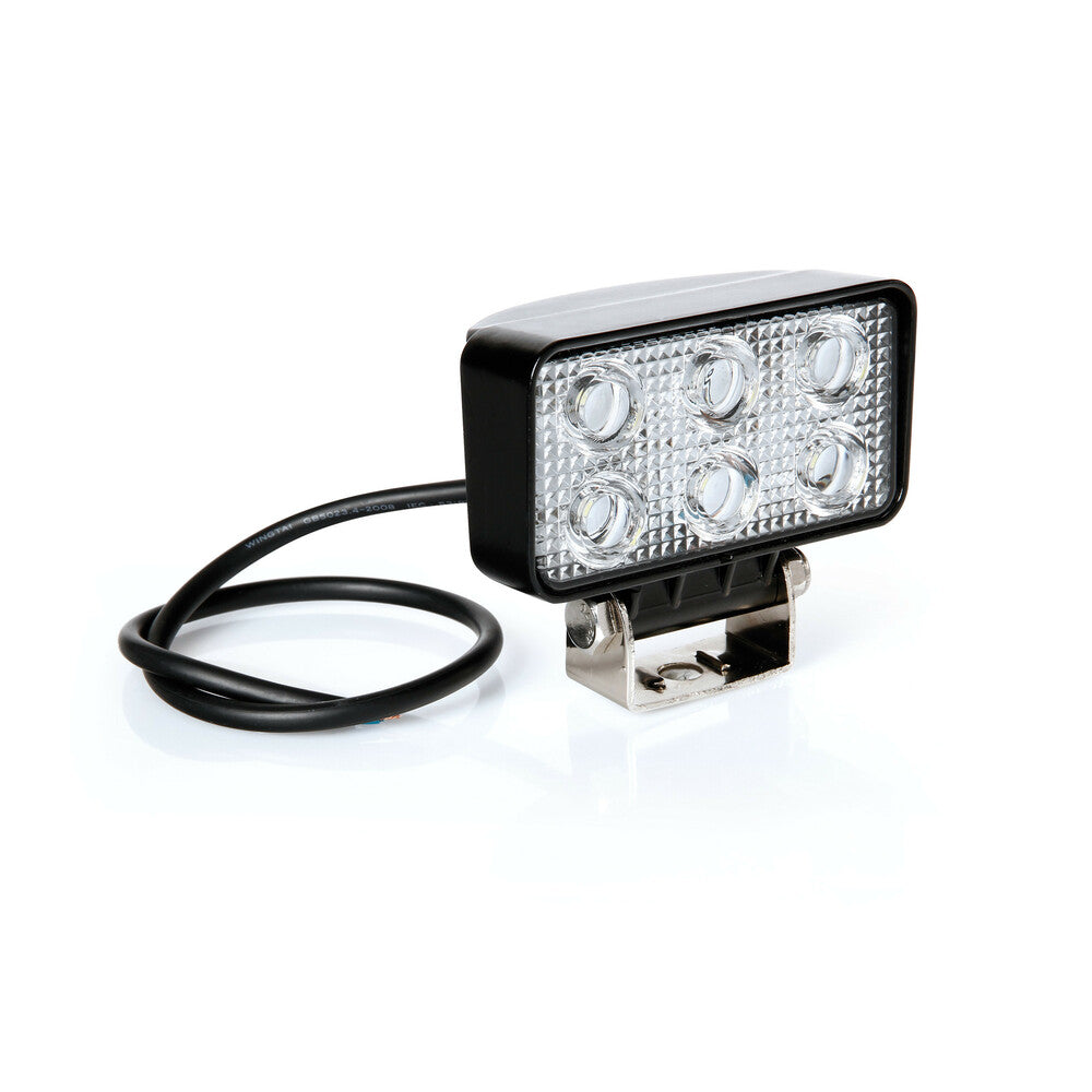 72313 - WL-2, faro ausiliario a 6 Led - 10/30V - Bianco
