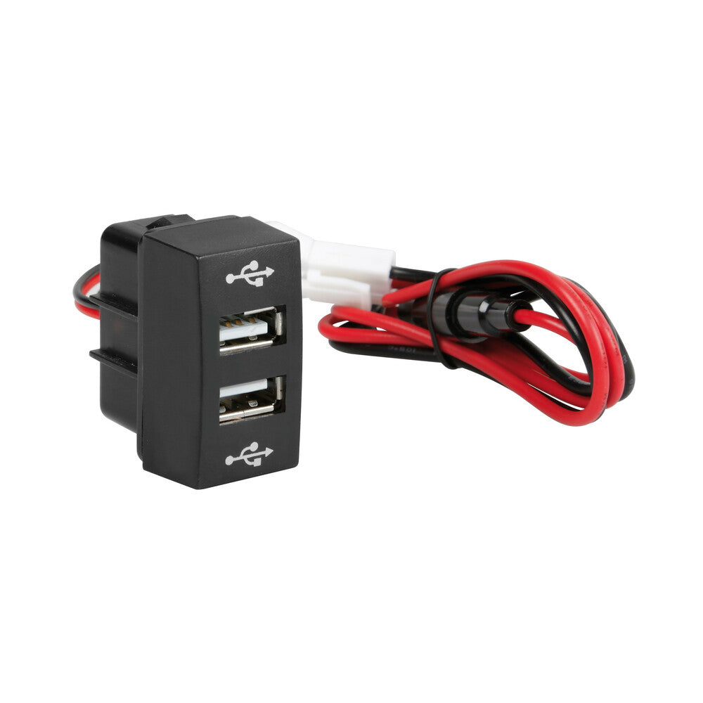 97967 - Original-Fit, doppia presa USB, 12/24V, compatibile con Mercedes
