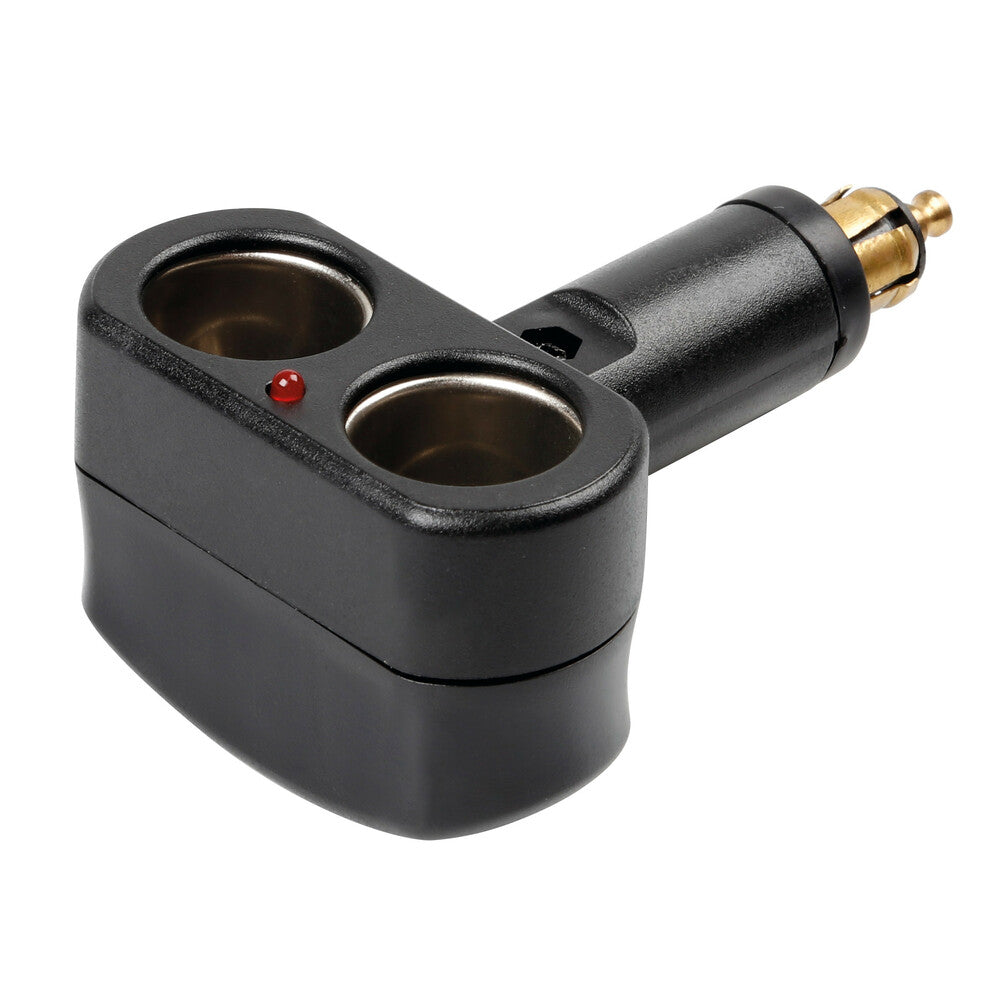 98348 - AD-1, Adattatore presa corrente doppia, 12/24V