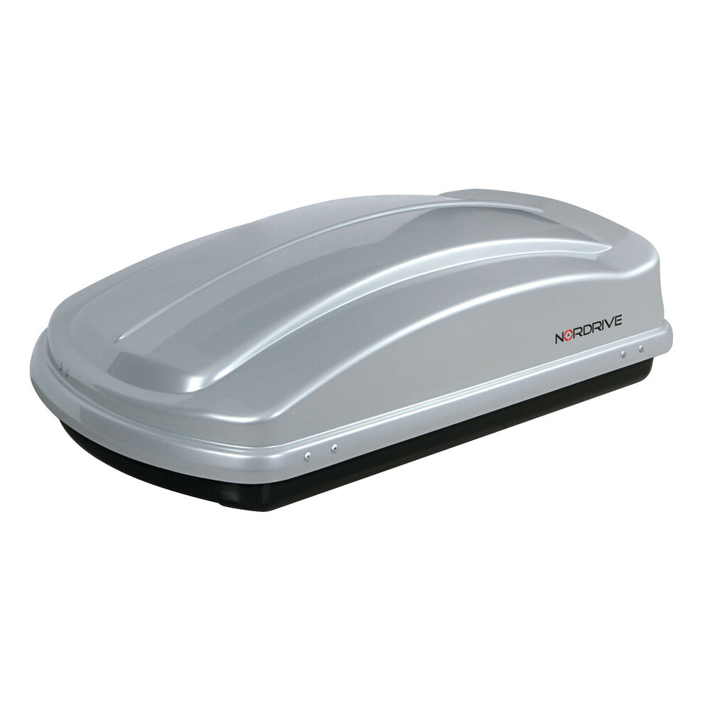 N60001 - Box 330, box tetto in ABS, 330 litri - Argento lucido