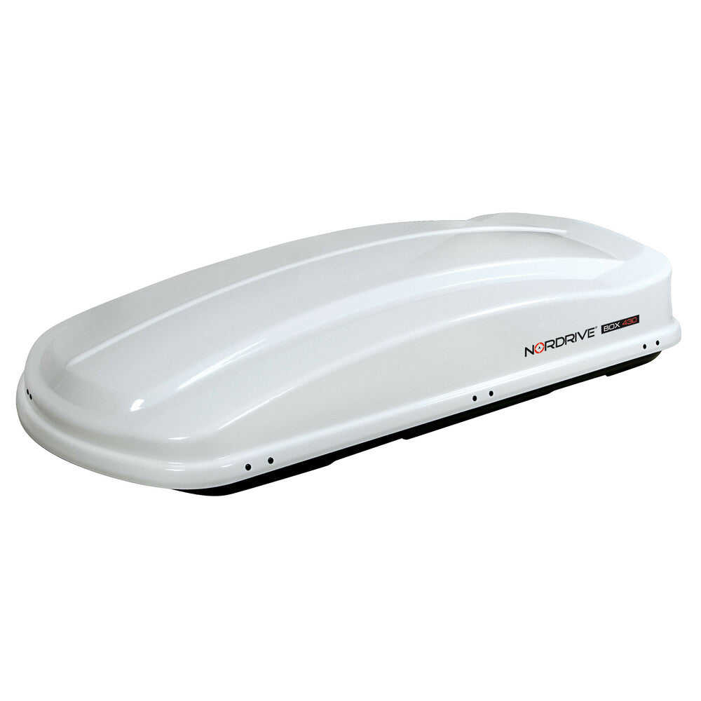 N60013 - Box 430, box tetto in ABS, 430 litri - Bianco lucido