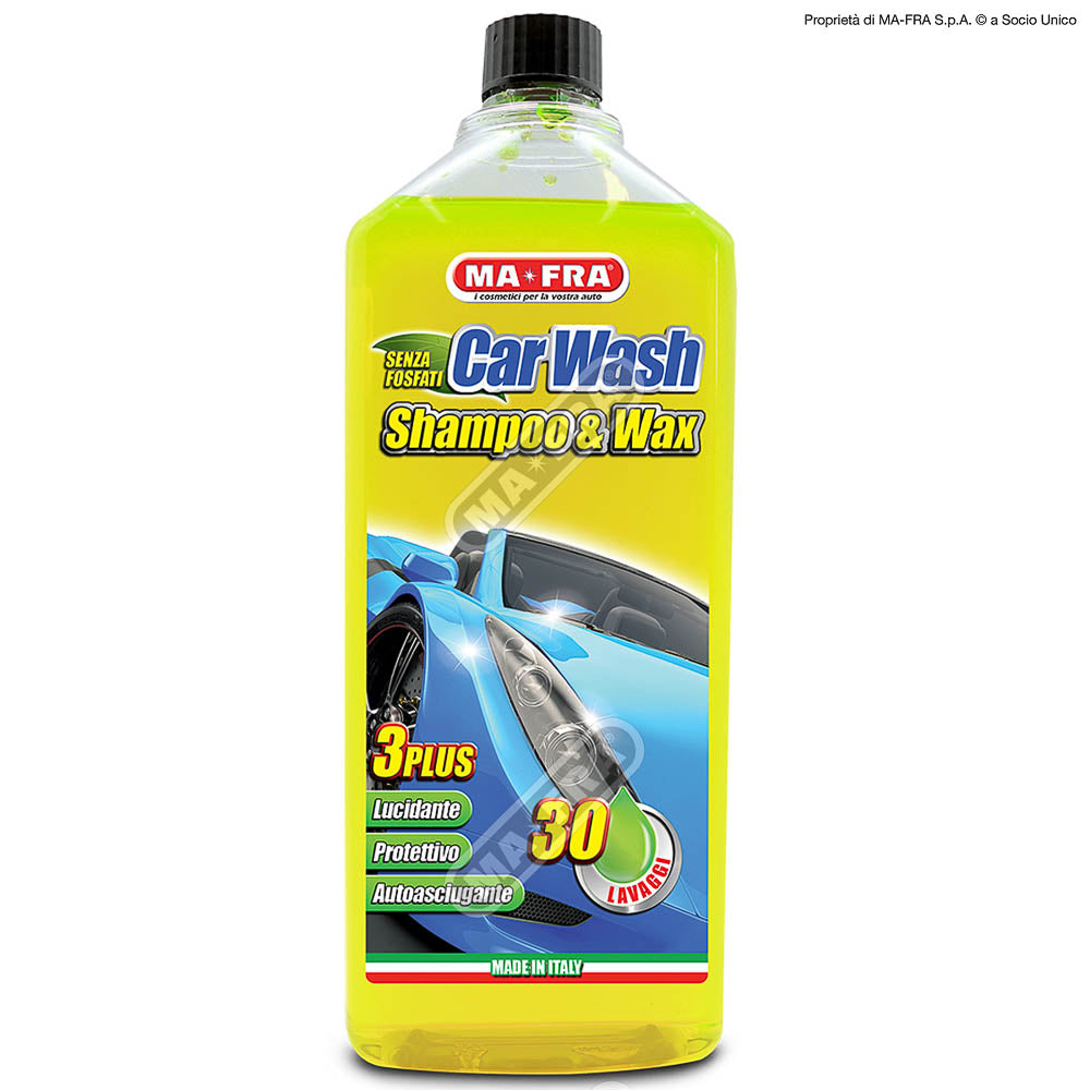 Car Wash Shampoo e Cera – Tramuto Auto