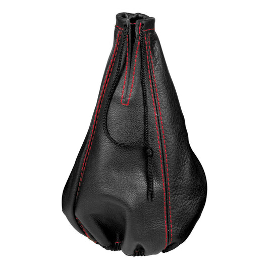 05007 - Cuffia leva cambio nera - Rosso