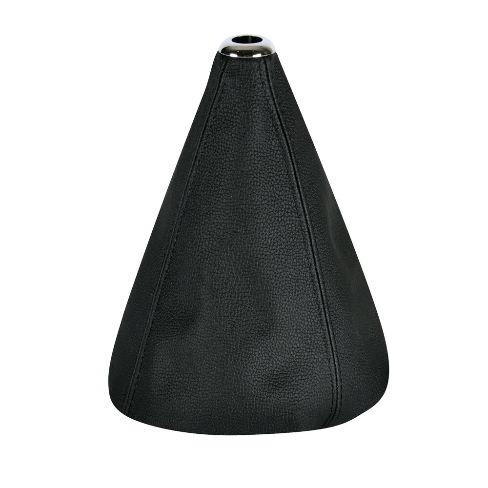 05041 - Premium, cuffia leva cambio in pelle - Nero