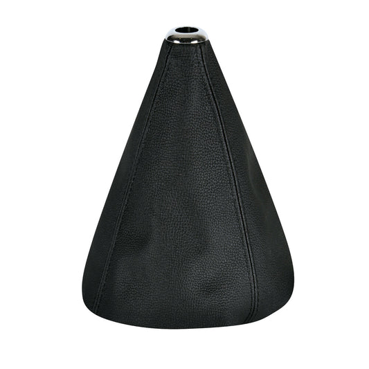 05041 - Premium, cuffia leva cambio in pelle - Nero