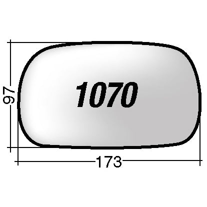 Vetro SPECCHIO RETROVISORE Destro DX TOYOTA CELICA 1999-2003