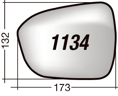 Vetro SPECCHIO RETROVISORE Destro DX RENAULT AUSTRAL 2022-