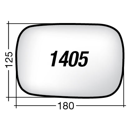 Vetro SPECCHIO RETROVISORE Sinistro SX VOLVO XC70 1997-2007