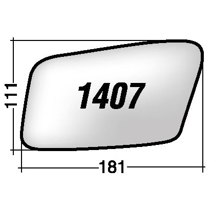 Vetro SPECCHIO RETROVISORE Sinistro SX VOLVO 440 1994-1997