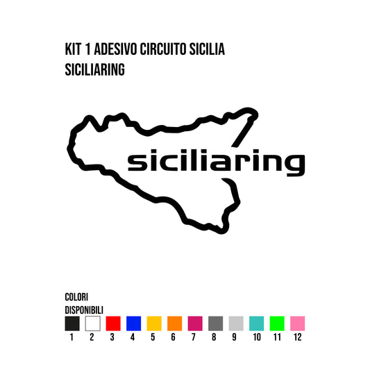 Adesivo Circuito - Siciliaring