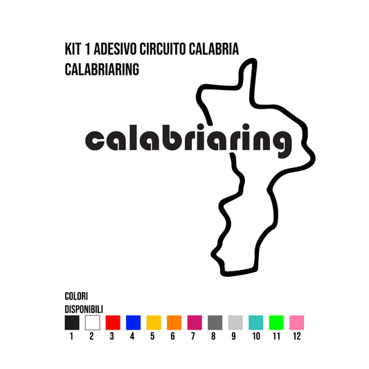 Adesivo Circuito - Calabriaring