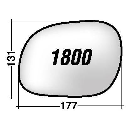 Vetro SPECCHIO RETROVISORE Destro DX KIA CARNIVAL -2003