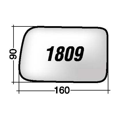 Vetro SPECCHIO RETROVISORE Sinistro SX KIA PICANTO 2004-2008