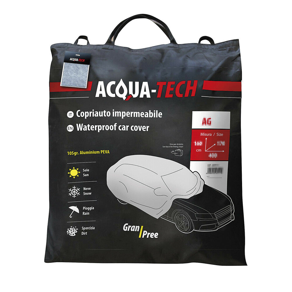 Acqua-Tech Gran-Pree, copriauto impermeabile - AG-2 - cm 150x180x460