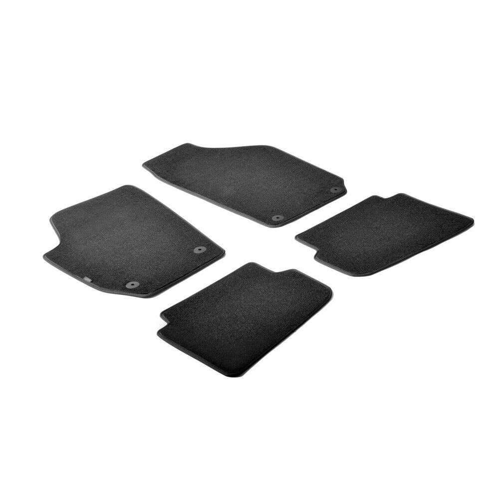 23161 - Set tappeti su misura in moquette - compatibile per  Skoda Fabia 4p (09/01>04/07) -  Skoda Fabia 5p (02/00>01/15) -  Skoda Fabia Wagon (01/01>03/15)