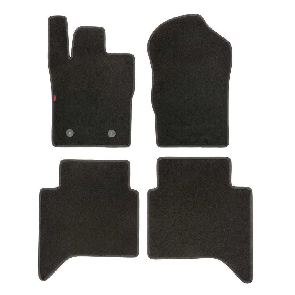 23377 - Set tappeti su misura in moquette - compatibile per  Ford Ranger (05/22>) -  Volkswagen Amarok (11/23>)