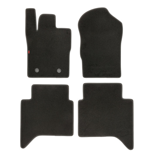23377 - Set tappeti su misura in moquette - compatibile per  Ford Ranger (05/22>) -  Volkswagen Amarok (11/23>)