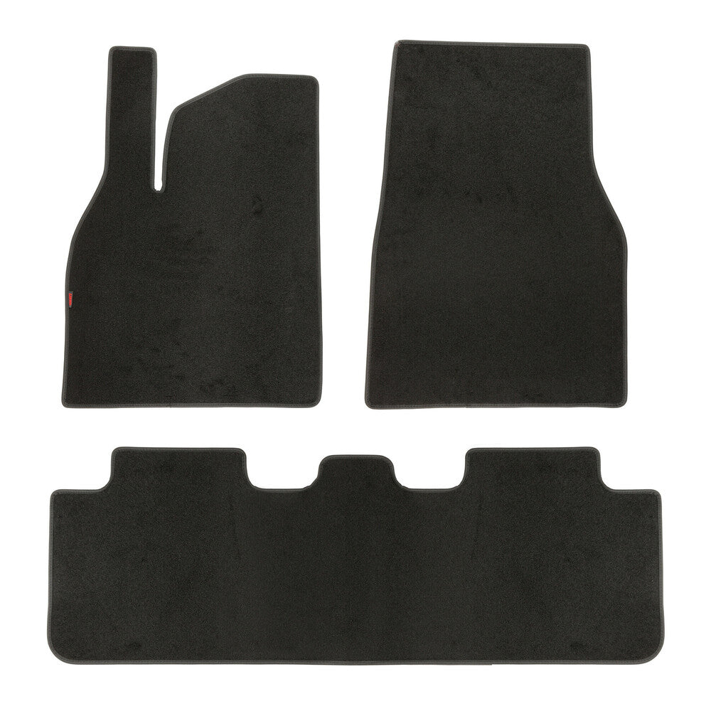 23381 - Set tappeti su misura in moquette - compatibile per  Tesla Model Y (01/25>)