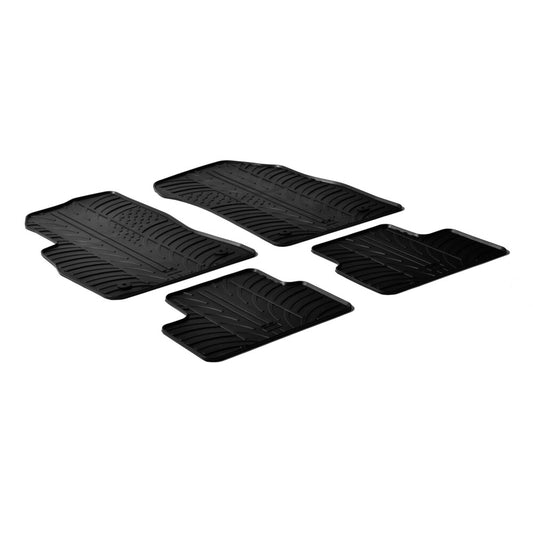 24383 - Set tappeti su misura in gomma - compatibile per  Chevrolet Cruze 4p (03/09>09/15) -  Chevrolet Cruze 5p (09/11>11/15) -  Chevrolet Cruze sw (09/12>09/15)