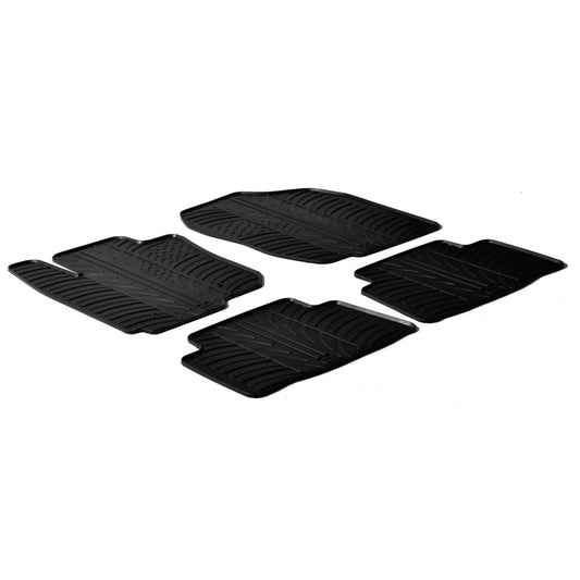 24388 - Set tappeti su misura in gomma - compatibile per  Toyota Rav4 (02/06>02/13)