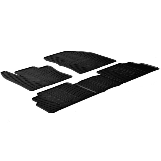 24389 - Set tappeti su misura in gomma - compatibile per  Toyota Verso (06/09>02/18)