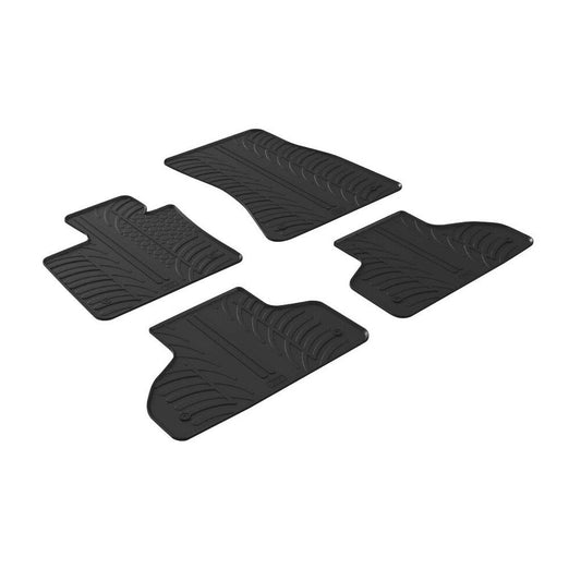 24436 - Set tappeti su misura in gomma - compatibile per  Bmw X5 (F15) (10/13>07/18)