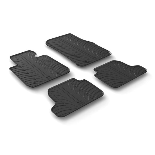 24438 - Set tappeti su misura in gomma - compatibile per  Bmw Serie 2 Cabrio (F23) (02/15>03/22) -  Bmw Serie 2 Coupè (F22) (03/14>08/21)